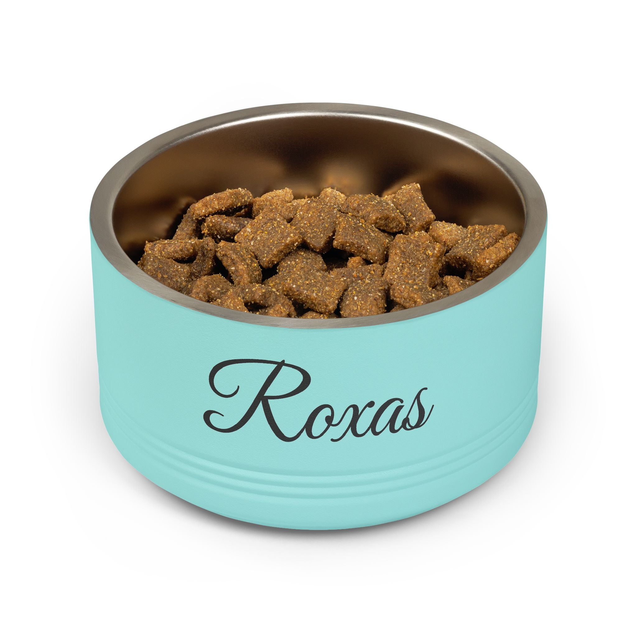 Personalized Pet Bowl - Custom Name & Date Stainless Steel 18oz